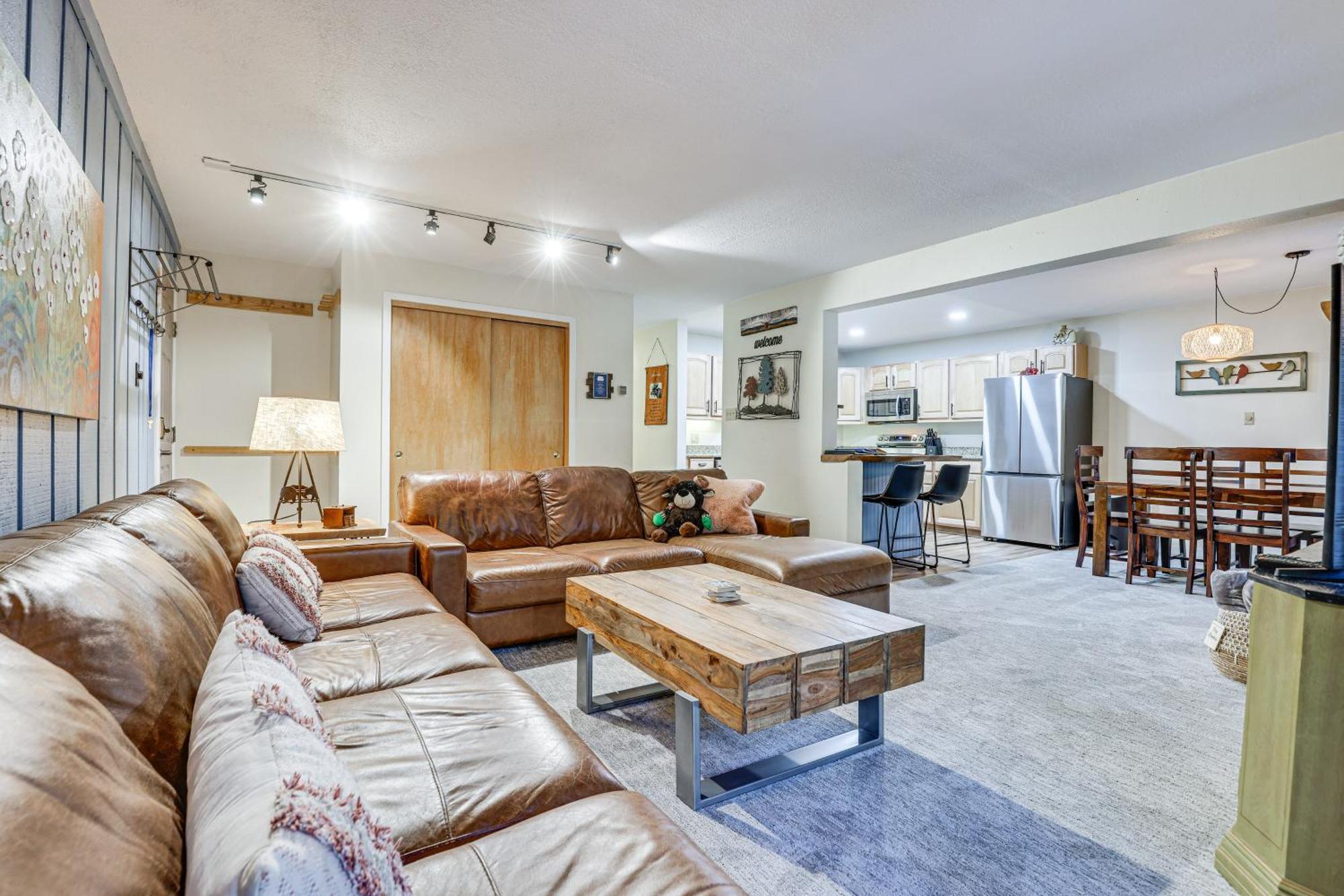 Snowdogs Breck Condo With Fireplace Walk To Lifts 브레켄리지 외부 사진