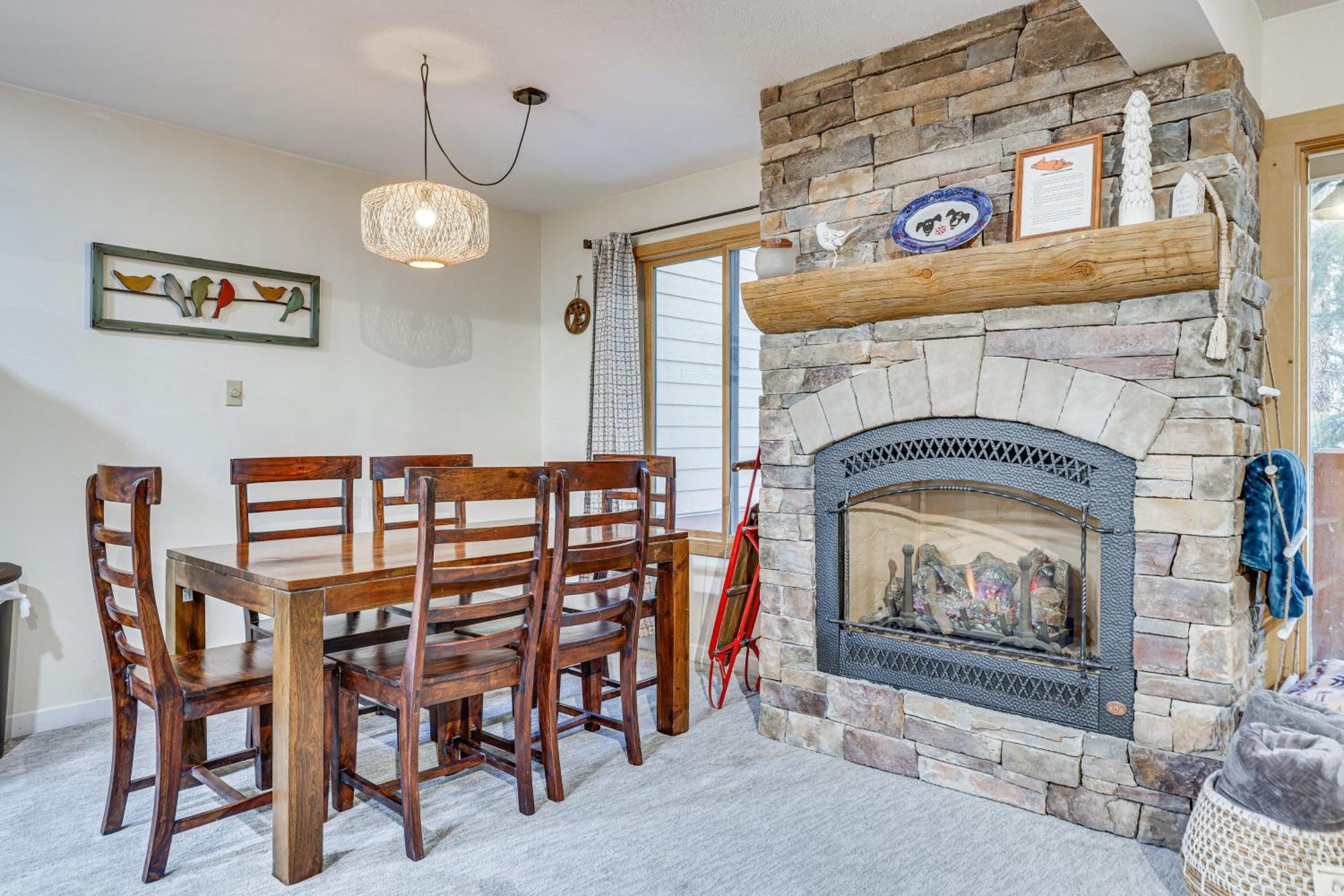 Snowdogs Breck Condo With Fireplace Walk To Lifts 브레켄리지 외부 사진