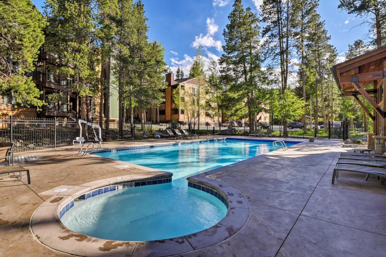 Snowdogs Breck Condo With Fireplace Walk To Lifts 브레켄리지 외부 사진