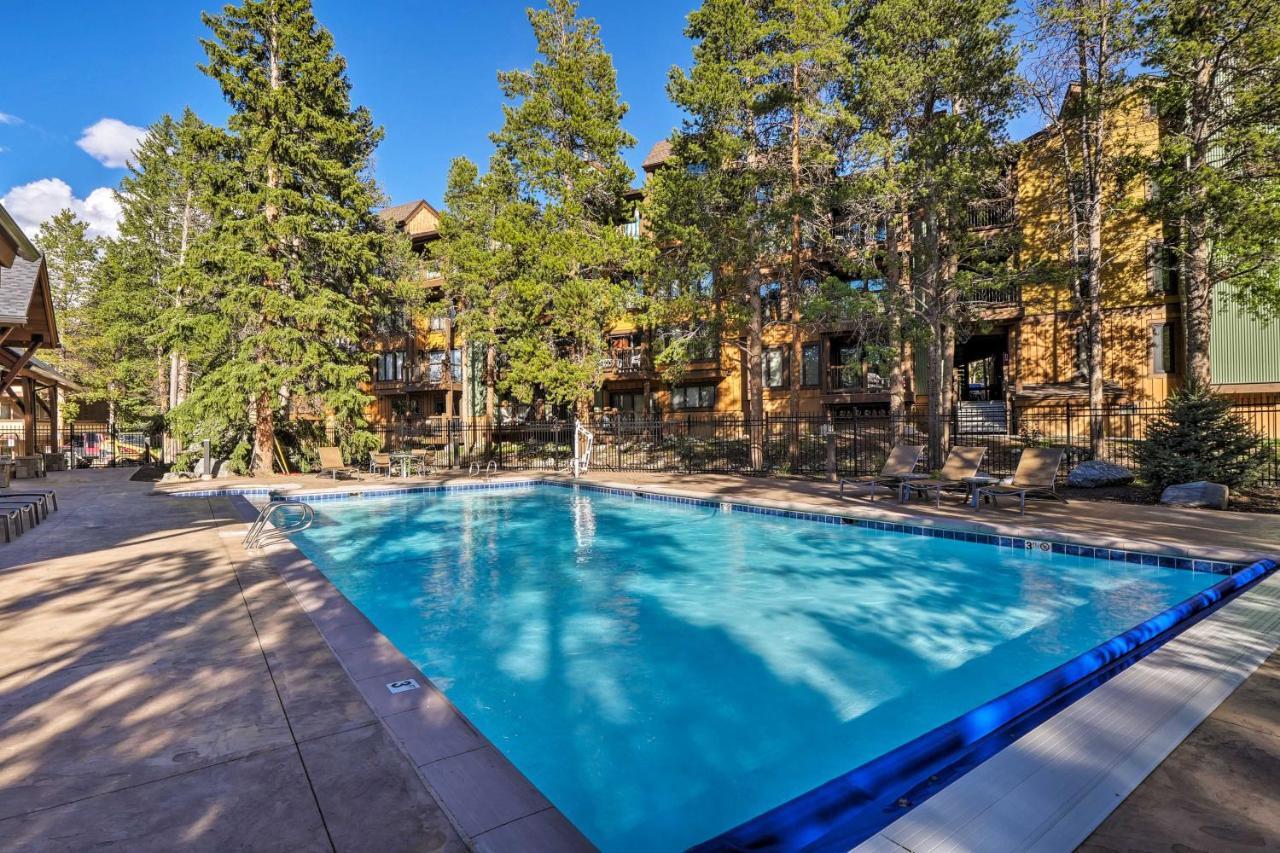 Snowdogs Breck Condo With Fireplace Walk To Lifts 브레켄리지 외부 사진